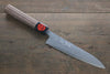 Shigeki Tanaka Blue Steel No.2 Damascus Petty-Utility  150mm Walnut Handle - Japannywholesale