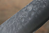 Takamura Knives VG10 Hammered Santoku  170mm with Black Pakka wood Handle - Japannywholesale