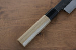 Kikuzuki White Steel No.2 Black Finished Kiritsuke Gyuto  270mm Magnolia Handle - Japannywholesale