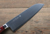 Takamura Knives SG2 Santoku  170mm with Red Pakka wood Handle - Japannywholesale