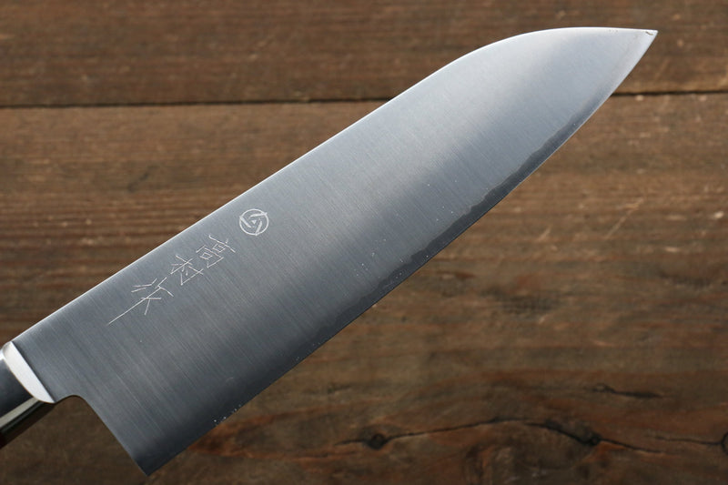 Takamura Knives SG2 Santoku  170mm with Red Pakka wood Handle - Japannywholesale