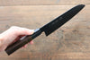 Sakai Takayuki Kurokage VG10 Hammered Teflon Coating Santoku  170mm Wenge Handle - Japannywholesale