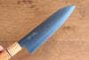 Seisuke SK-85 Ion plating Santoku  180mm White wood Handle - Japannywholesale