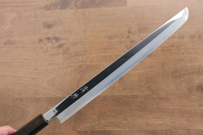 Seisuke VG10 Sakimaru Takohiki  330mm Live oak Lacquered (Kamon) Handle - Japannywholesale