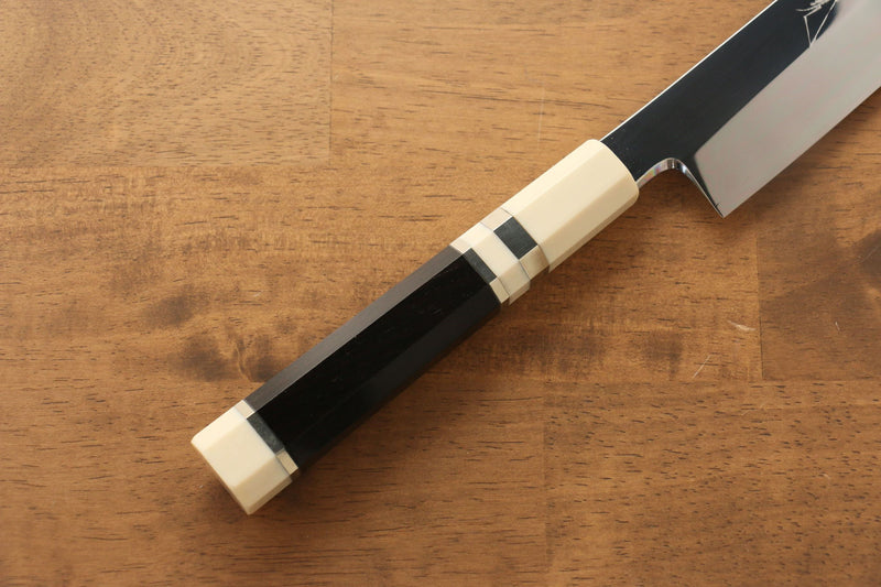 Jikko Silver Steel No.3 Sakimaru Yanagiba  300mm Ebony with Ring Handle - Japannywholesale