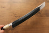 Jikko Silver Steel No.3 Sakimaru Yanagiba  330mm Ebony with Ring Handle - Japannywholesale