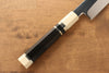 Jikko Silver Steel No.3 Sakimaru Yanagiba  330mm Ebony with Ring Handle - Japannywholesale