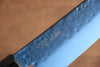 Seisuke SK-85 Ion plating Hammered Gyuto  210mm Gray Pakka wood Handle - Japannywholesale