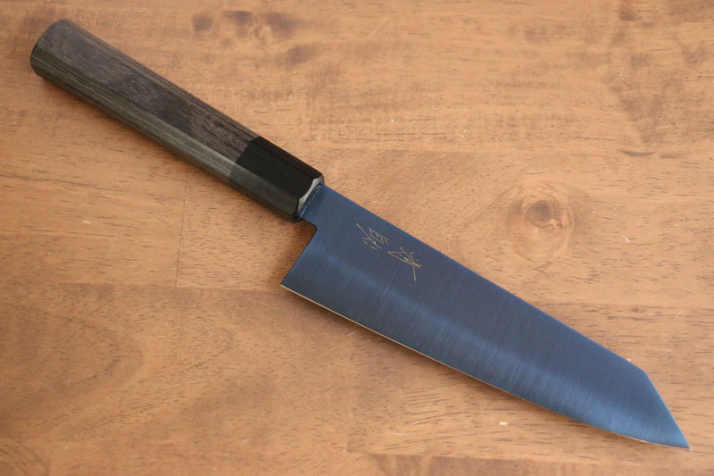 Seisuke SK-85 Ion plating Kiritsuke Santoku  180mm Gray Pakka wood Handle - Japannywholesale