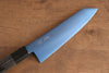 Seisuke SK-85 Ion plating Kiritsuke Santoku  180mm Gray Pakka wood Handle - Japannywholesale