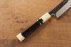 Jikko Silver Steel No.3 Sakimaru Yanagiba  360mm Ebony with Ring Handle - Japannywholesale