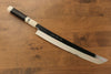 Jikko Silver Steel No.3 Sakimaru Yanagiba  300mm Ebony with Ring Handle - Japannywholesale