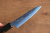 Seisuke SK-85 Ion plating Hammered Petty-Utility  120mm Gray Pakka wood Handle - Japannywholesale