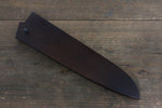 Brown Saya Sheath for Gyuto Knife with Plywood Pin 210mm - Japannywholesale