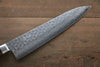 Seisuke VG10 17 Layer Damascus Gyuto  210mm Mahogany Handle - Japannywholesale