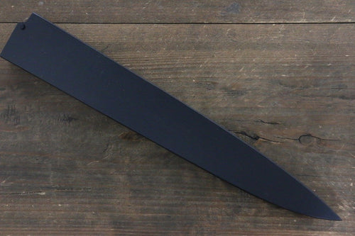 Black Saya Sheath for Yanagiba Sashimi Knife with Plywood Pin - Japannywholesale