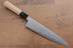 Kikuzuki Blue Steel No.1 Damascus Gyuto  210mm Magnolia Handle - Japannywholesale