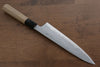 Kikuzuki Blue Steel No.1 Damascus Gyuto  210mm Magnolia Handle - Japannywholesale