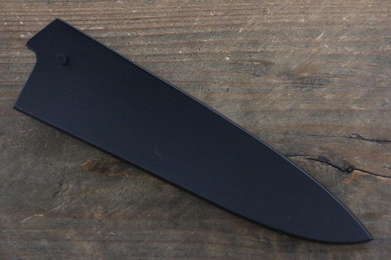 Black Saya Sheath for Petty Chef's Knife with Plywood Pin-120mm - Japannywholesale