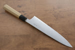 Kikuzuki Blue Steel No.1 Damascus Gyuto  240mm Magnolia Handle - Japannywholesale