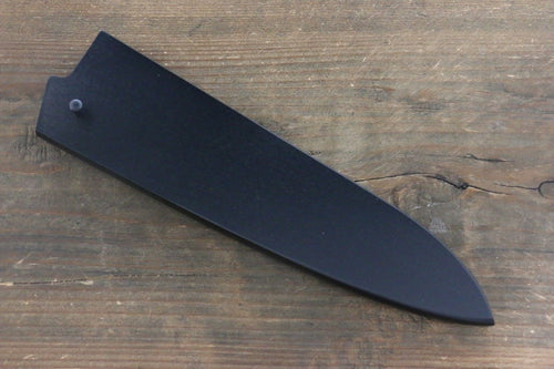Black Saya Sheath for Gyuto Chef's Knife with Plywood Pin-180mm - Japannywholesale