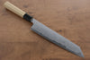 Kikuzuki Blue Steel No.1 Damascus Kiritsuke Gyuto  240mm Magnolia Handle - Japannywholesale