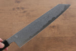 Kikuzuki Blue Steel No.1 Damascus Kiritsuke Gyuto  240mm Magnolia Handle - Japannywholesale