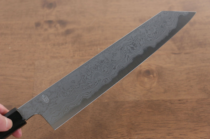 Kikuzuki Blue Steel No.1 Damascus Kiritsuke Gyuto  240mm Magnolia Handle - Japannywholesale