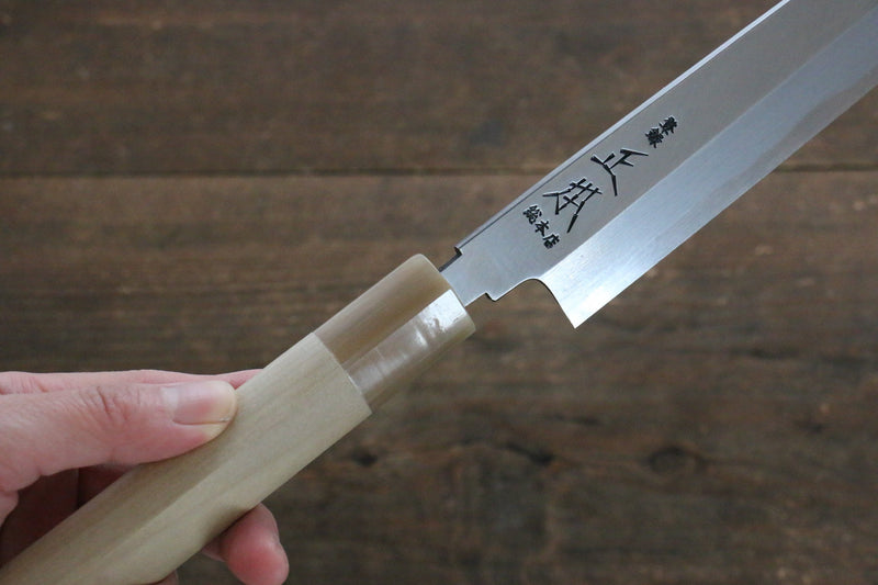 Masamoto Hongasumi White Steel No.2 Takohiki  Magnolia Handle - Japannywholesale