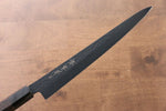 Sakai Takayuki Kurokage VG10 Hammered Teflon Coating Sujihiki  240mm Wenge Handle - Japannywholesale