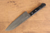 Nao Yamamoto SRS13 Nashiji Damascus Santoku  170mm Black Pakka wood Handle - Japannywholesale