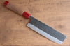 Seisuke Kurumi Blue Steel Kurouchi Usuba  165mm Walnut(With Double Red Pakka wood) Handle - Japannywholesale