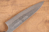 Nao Yamamoto Silver Steel No.3 Nashiji Hammered Damascus Petty-Utility  135mm Shitan Handle - Japannywholesale