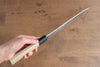 Sakai Kikumori VG10 Mirrored Finish Yanagiba  240mm Magnolia Handle - Japannywholesale