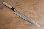 Sakai Kikumori VG10 Mirrored Finish Kiritsuke Yanagiba  300mm Magnolia Handle - Japannywholesale