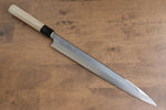 Sakai Kikumori VG10 Mirrored Finish Yanagiba  330mm Magnolia Handle - Japannywholesale