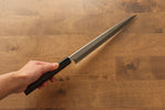 Jikko Silver Steel No.3 Yanagiba  240mm Shitan Handle - Japannywholesale