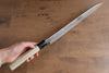 Sakai Kikumori VG10 Mirrored Finish Yanagiba  330mm Magnolia Handle - Japannywholesale