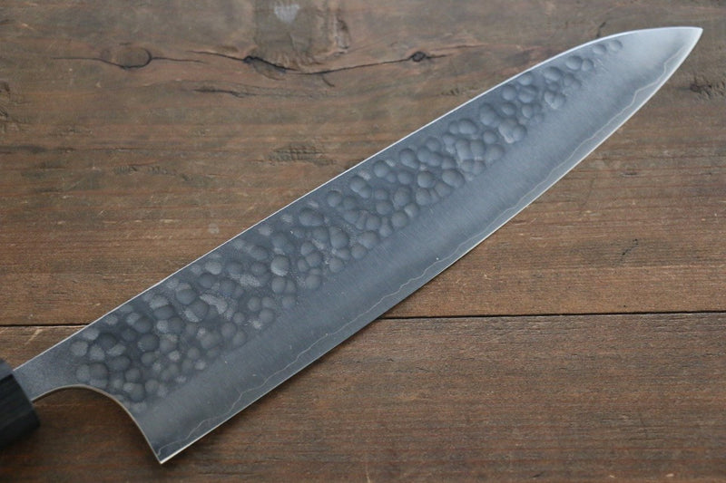 Yoshimi Kato Silver Steel No.3 Hammered Gyuto Japanese Chef Knife 240mm - Japannywholesale