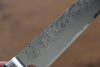 Seisuke Blue Steel No.2 Nashiji Japanese Kiritsuke Santoku & Kiritsuke Petty  Blue Pakka wood Handle - Japannywholesale