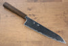 Seisuke Nami AUS10 Mirrored Finish Damascus Gyuto  210mm Oak Handle - Japannywholesale