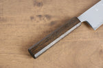 Seisuke Nami AUS10 Mirrored Finish Damascus Gyuto  210mm Oak Handle - Japannywholesale