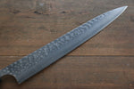 Yoshimi Kato Silver Steel No.3 Hammered Sujihiki Japanese Chef Knife 270mm - Japannywholesale