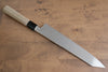 Sakai Kikumori VG10 Mirrored Finish Kiritsuke  270mm Magnolia Handle - Japannywholesale