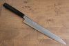 Sakai Kikumori VG10 Mirrored Finish Sujihiki  270mm Ebony Wood Handle - Japannywholesale