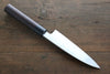 Takayuki Iwai Blue Steel No.2 Damascus Funayuki  165mm Shitan Handle - Japannywholesale