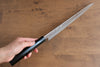 Sakai Kikumori VG10 Mirrored Finish Sujihiki  270mm Ebony Wood Handle - Japannywholesale