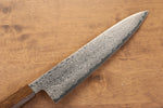 Seisuke ZA-18 Mirrored Finish Damascus Gyuto  210mm Oak Handle - Japannywholesale