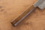 Seisuke ZA-18 Mirrored Finish Damascus Gyuto  210mm Oak Handle - Japannywholesale