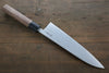 Shigeki Tanaka Blue Steel No.2 Damascus Gyuto  210mm Walnut Handle - Japannywholesale